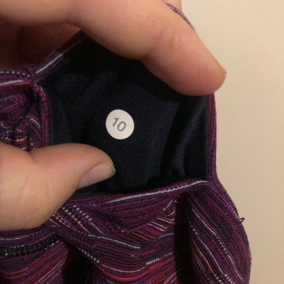 ♦️Lululemon | Wunder Under Pant III in Space Dye Twist Regal Plum Alarming - Picture 4 of 5